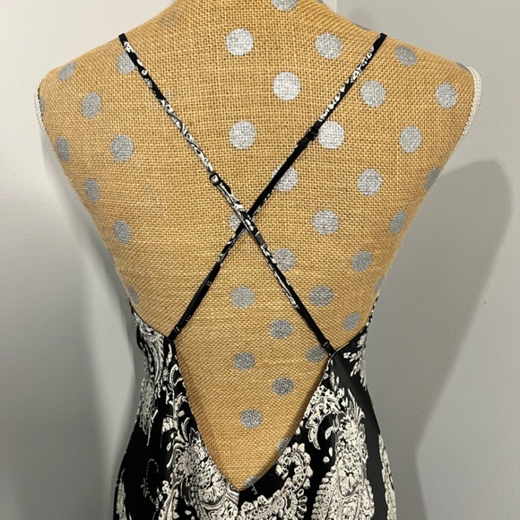 Y2K Victoria’s Secret Maxi Satin Slip Dress Low Exposed Back Size Large - Picture 4 of 7